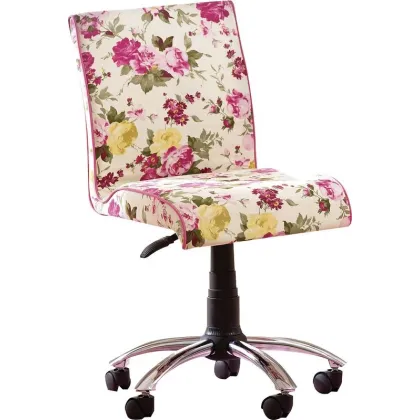 Zdjęcie Ekskluzywne krzesło w kwiaty do pokoju dziewczyny - Cilek