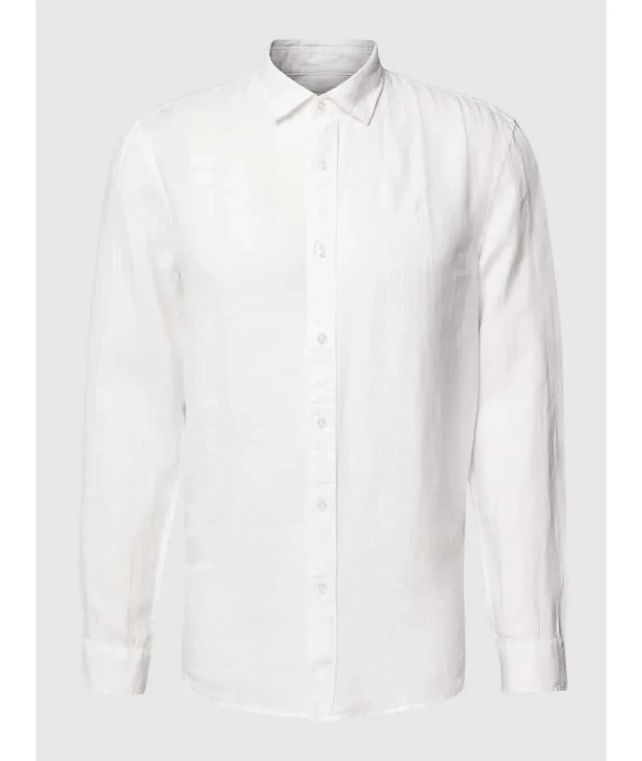 obrazek 1 Koszula casualowa o kroju tailored fit z wyhaftowanym logo