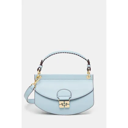 Zdjęcie GANNI torebka Apo-G Bag Mini Top Handle kolor niebieski A6352