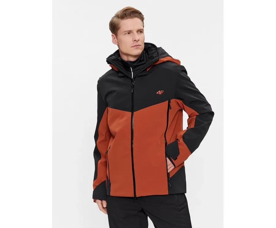obrazek 1 4F Kurtka narciarska 4FWAW23TTJAM438 Czarny Regular Fit