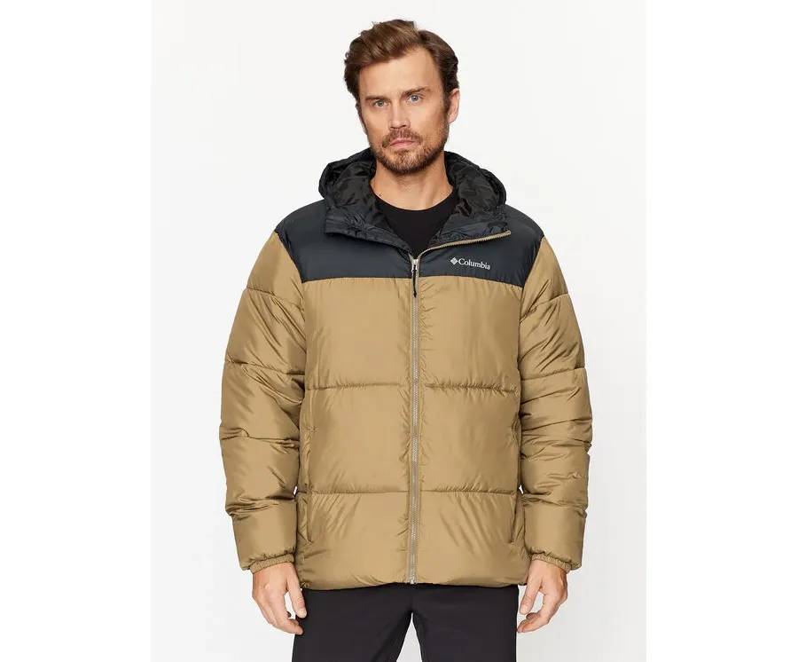 obrazek 1 Columbia Kurtka zimowa Puffect™ Hooded Jacket Brązowy Regular Fit