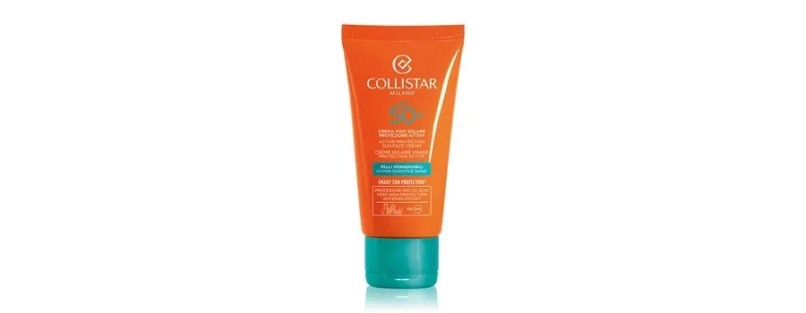 obrazek 1 Collistar Sun Active Protection Sun Cream Face Spf 50+ Emulsja do opalania 50 ml