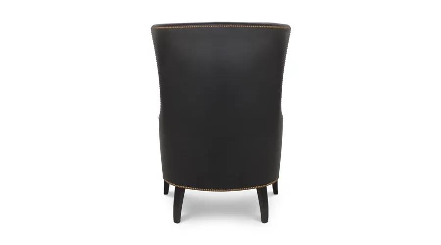 obrazek 5 Skórzany czarny fotel do salonu z Portugalii