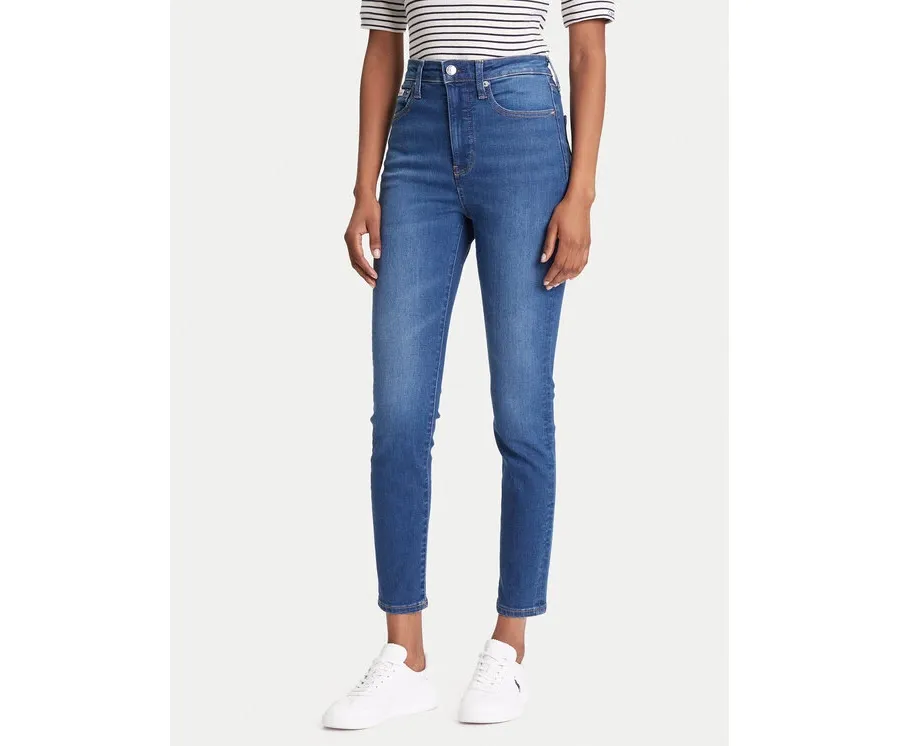 obrazek 1 Calvin Klein Jeans Jeansy LV047B773G Granatowy Skinny Fit