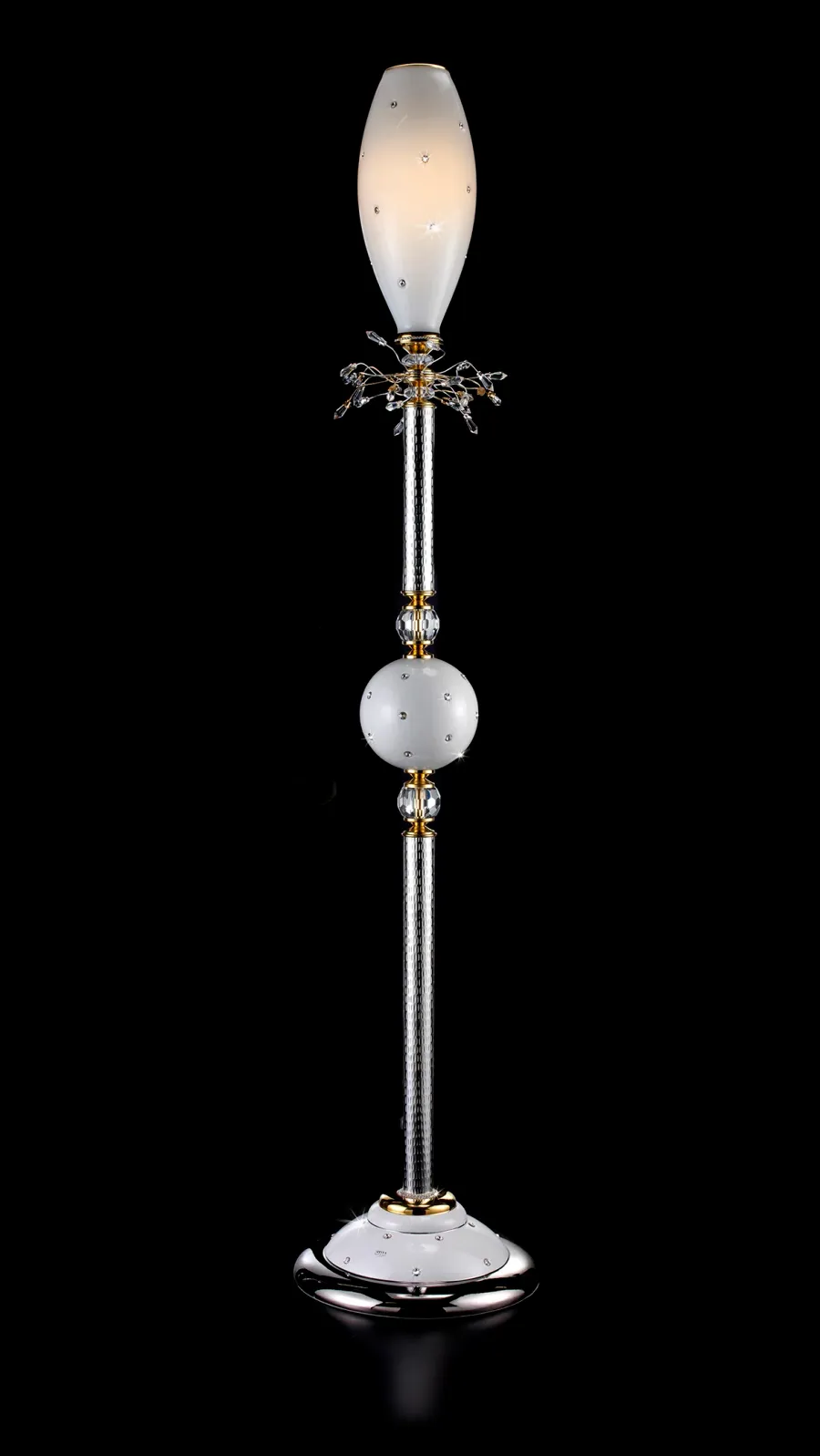 obrazek 1 Prestiżowa biała ceramiczna lampa do apartamentu