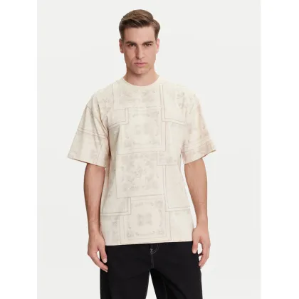 Zdjęcie Karl Kani T-Shirt Small Signature Paisley PD00005342 Beżowy Relaxed Fit