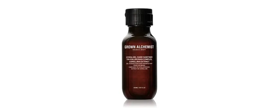 obrazek 1 Grown Alchemist Hydra-Gel Hand Sanitiser Tri-Hyaluronan Complex & Corallina Extract Środek do dezynfekcji rąk 50 ml