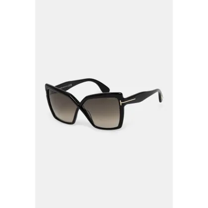 Zdjęcie Tom Ford okulary przeciwsłoneczne damskie kolor czarny FT1195_6301B