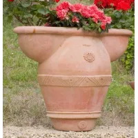 Picture Large clay pot for the garden and terrace - Fornace Masini