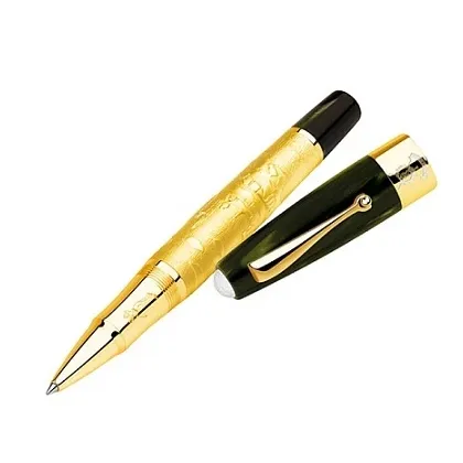Zdjęcie Płaskorzeźba Złote Pióro Kulkowe  St. Andrews Links- Montegrappa