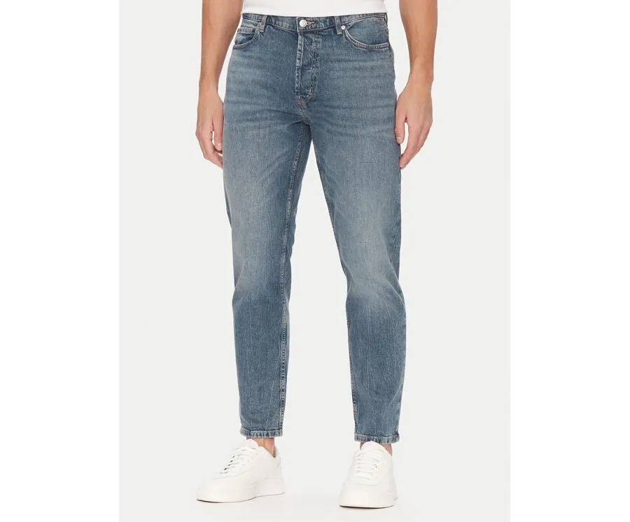 obrazek 1 HUGO Jeansy 50537705 Niebieski Tapered Fit
