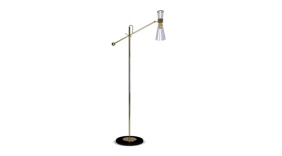obrazek 5 Bezpretensjonalna pojedyncza lampa podłogowa Mitte do salonu