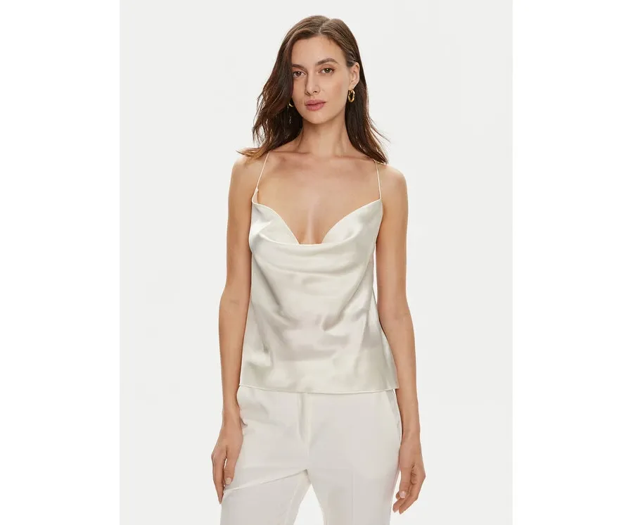 obrazek 1 Custommade Top Youliana 999312115 Beżowy Regular Fit