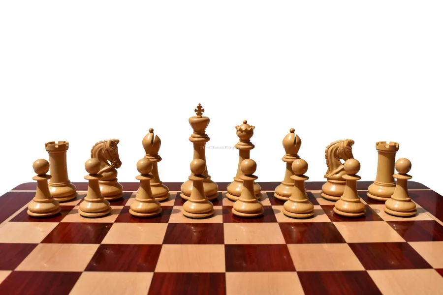 obrazek 4 Piękne ręcznie rzeźbione figury dla miłośników szachów - The Chess Empire