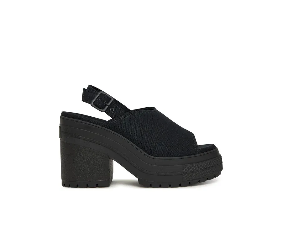 obrazek 1 Converse Sandały Chuck 70 De Luxe Heel Sandal Platform A12567C Czarny