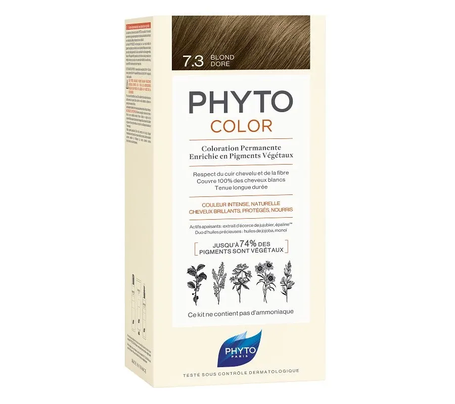 obrazek 1 Phyto Phytocolor Farba do włosów, 7.3 Złoty Blond