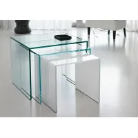 Picture Designer glass cocktail table for home - Tonelli Design
