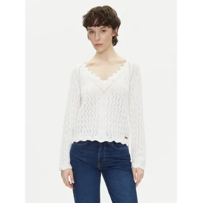 Zdjęcie Pepe Jeans Sweter Olya PL702288 Écru Regular Fit