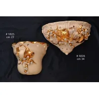 Zdjęcie Eleganckie kinkiety ceramiczne do stylowych wnętrz