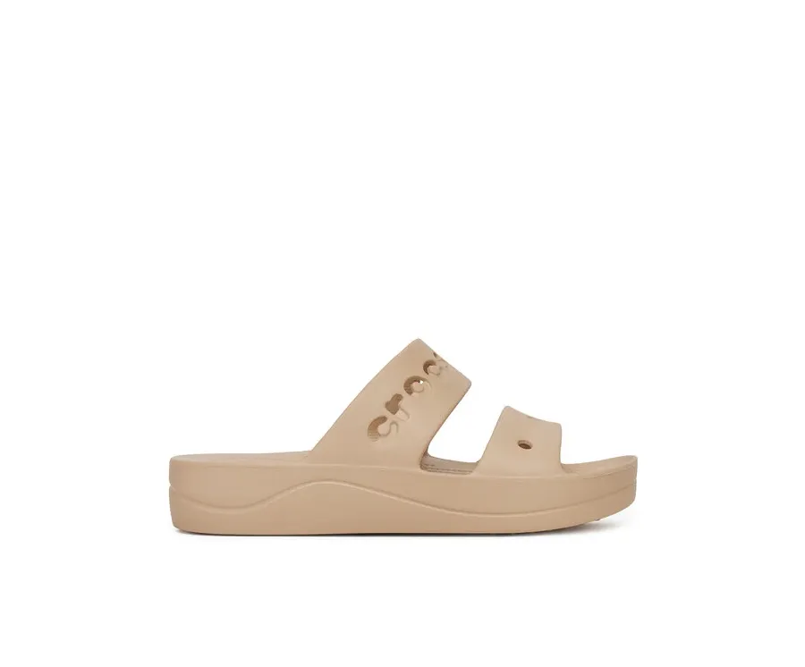 obrazek 1 Crocs Klapki BAYA PLATFORM SANDAL 208188-212 Beżowy
