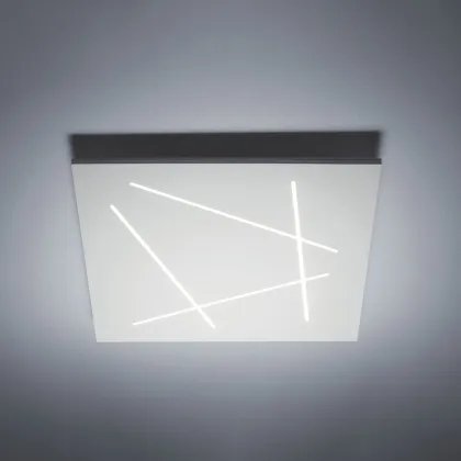 Zdjęcie Piękne oświetlenie - lampa sufitowa, plafon z kolekcji FLAT 60