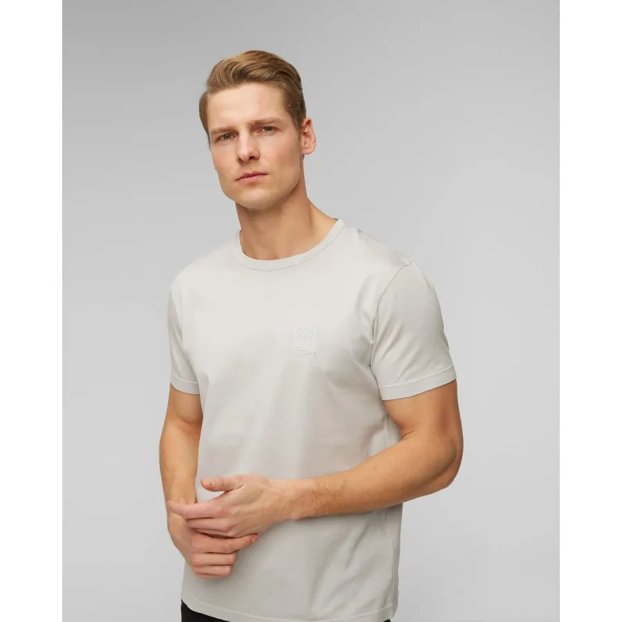 obrazek 1 Granatowy T-shirt Męski Dondup