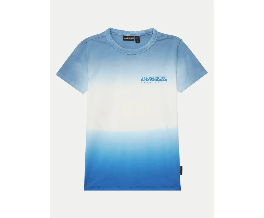 obrazek 1 Napapijri T-Shirt S-Merse NP0A4ILFB2W1 S Niebieski Regular Fit