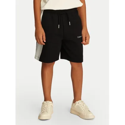 Zdjęcie Calvin Klein Jeans Szorty sportowe Color Block IB0IB02433 Czarny Relaxed Fit