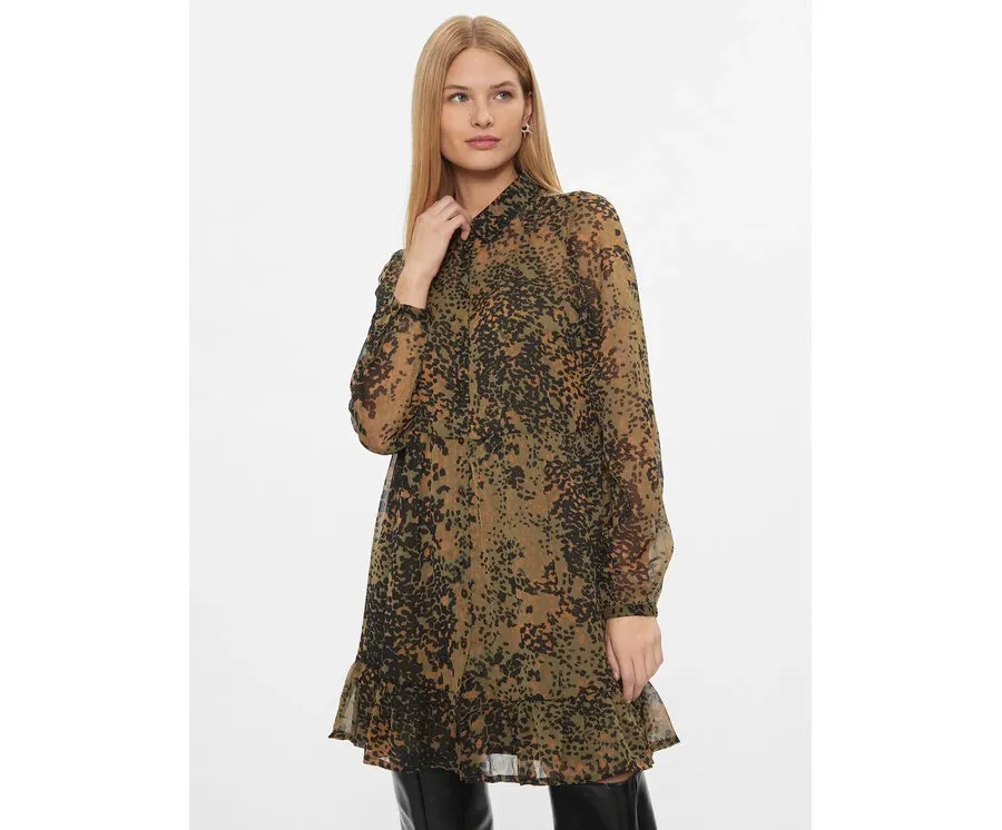 obrazek 1 Noisy May Sukienka koszulowa 27024614 Zielony Regular Fit