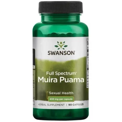 Zdjęcie Swanson FS Muira Puama 400 mg Kapsułki