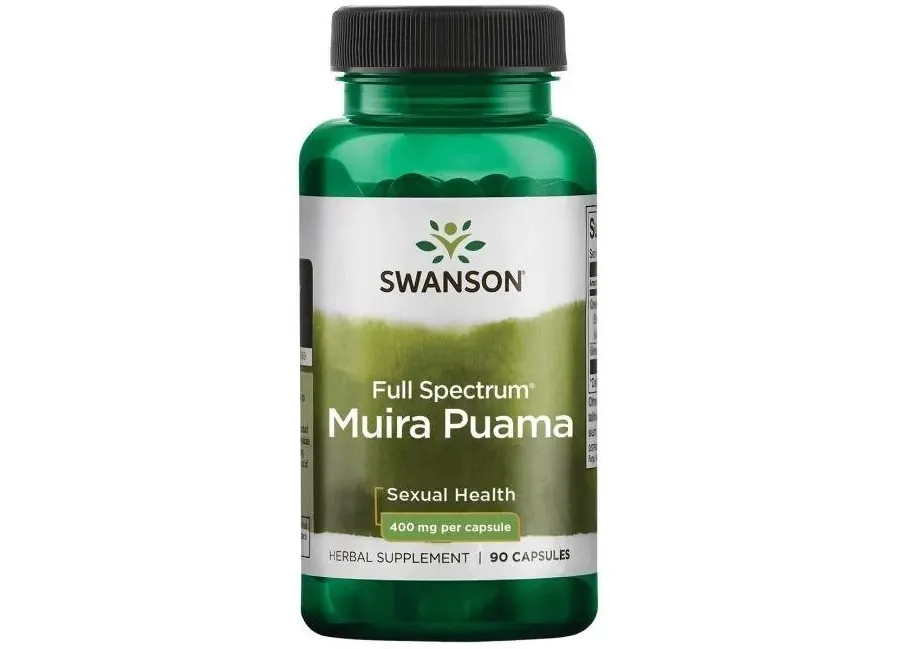 obrazek 1 Swanson FS Muira Puama 400 mg Kapsułki