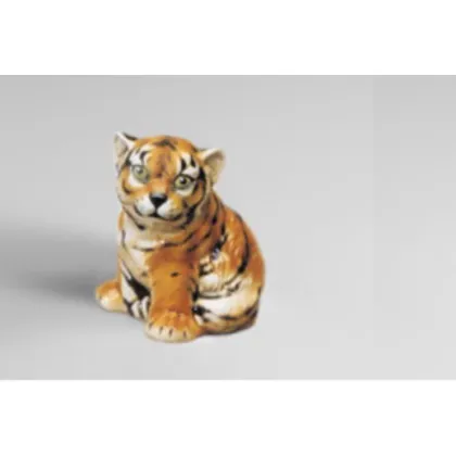 Picture Decorative figurine of a young tiger - Il Gattopardo