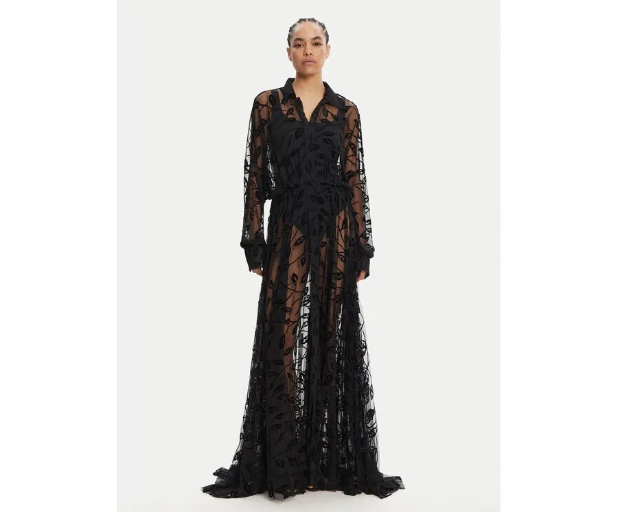 obrazek 1 NORMA KAMALI Kimono ST4243BVA70556 Czarny Relaxed Fit