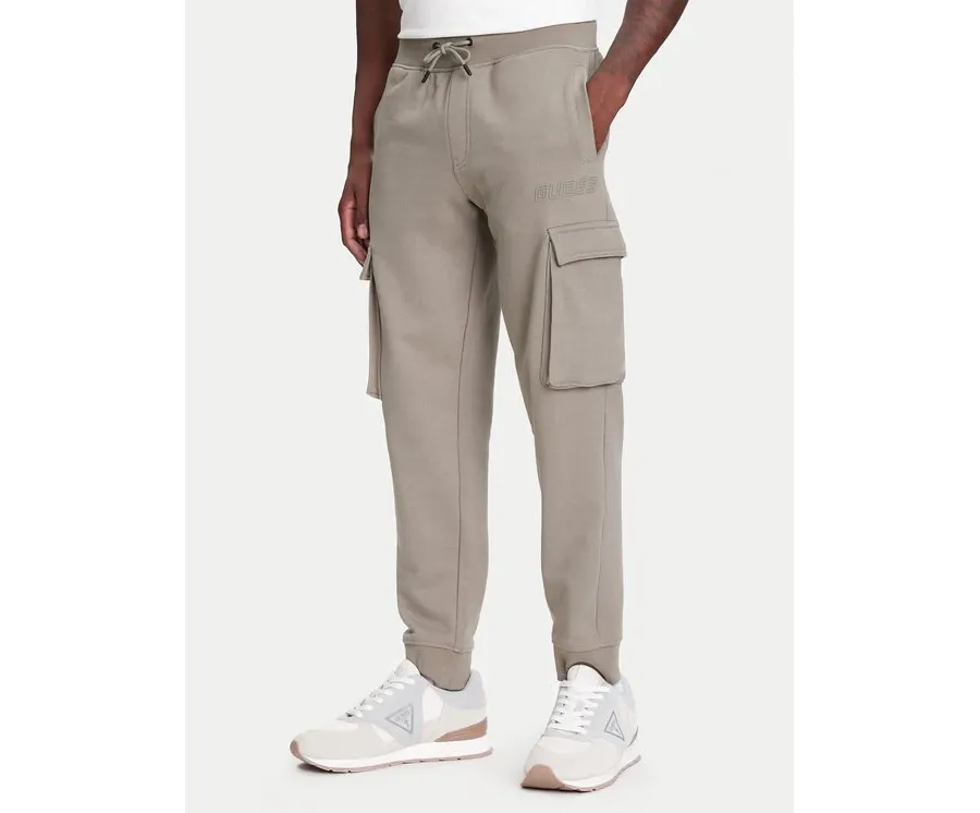 obrazek 1 Guess Spodnie dresowe Z4YB08 KAIJ1 Khaki Regular Fit