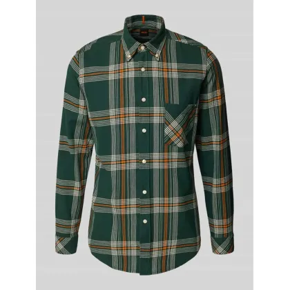 Zdjęcie Koszula casualowa o kroju regular fit z kołnierzykiem typu button down model ‘Rickert’