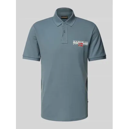 Zdjęcie Koszulka polo o kroju slim fit z nadrukiem z logo model ‘AYLMER’