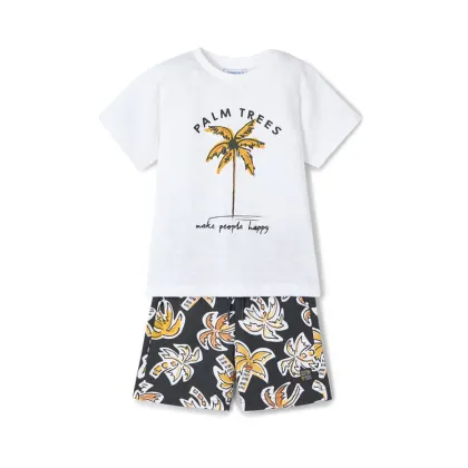 Zdjęcie Mayoral Komplet t-shirt i spodenki 3604 Kolorowy Regular Fit