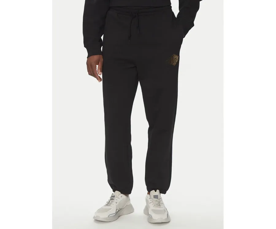 obrazek 1 HUGO Spodnie dresowe Dacusi 50534952 Czarny Relaxed Fit