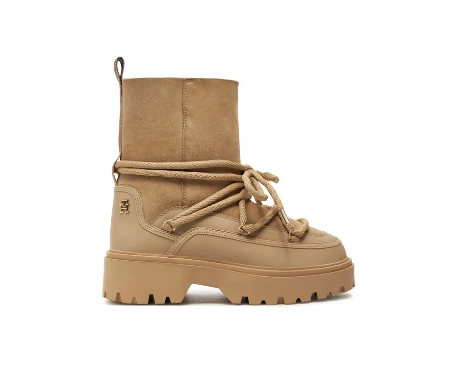 obrazek 1 Tommy Hilfiger Śniegowce FW0FW08085 Beżowy