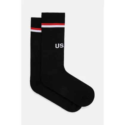 Zdjęcie AMBUSH skarpetki wełniane Logo Low Soccer Socks kolor czarny BMRA002F24KNI0011000
