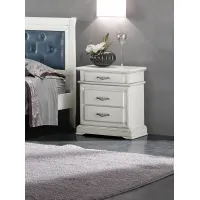 Picture Beautiful bedside table with 3 drawers - Zanini