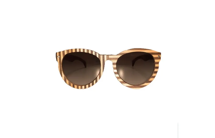 obrazek 1 Nietuzinkowe okulary damskie z drewna - Legno Light