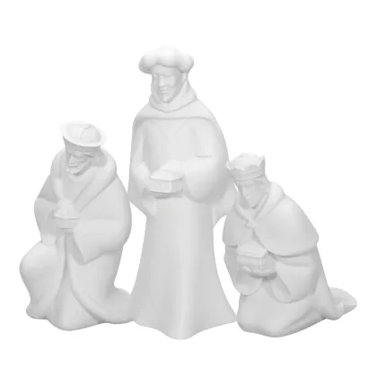 Zdjęcie Religijna rzeźba trzech mędrców – Vista Alegre