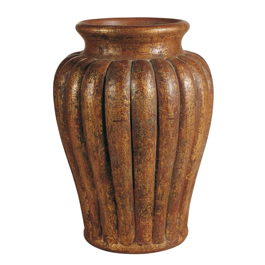 obrazek 1 Stojak na parasole w kolorze terakoty H.53xL.29xD.Int.21 cm