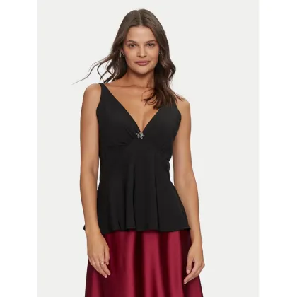 Zdjęcie Rinascimento Top CFC0119900003 Czarny Regular Fit