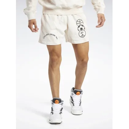 Zdjęcie Reebok Szorty sportowe Classics Block Party Shorts HT8180 Biały