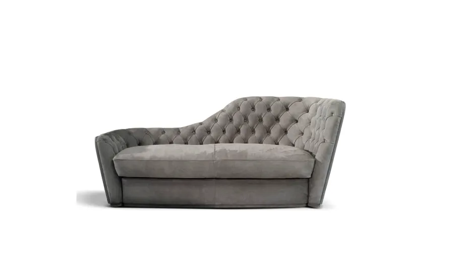 obrazek 2 Nowoczesna sofa capitonné z litego drewno jodłowego - Ulivi Salotti