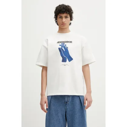 Zdjęcie Ader Error t-shirt Apparel-Top męski kolor biały z nadrukiem BO01SSTS0114OW