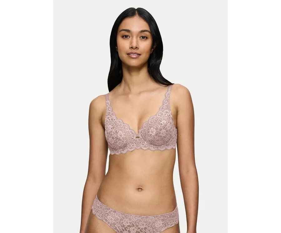 obrazek 1 Triumph Biustonosz z fiszbiną Amourette 10209574 Różowy