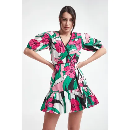 Zdjęcie Sukienka kopertowa Astemio PINKO Pinko